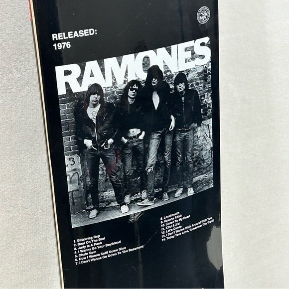 Globe G2 Ramones Retro First Album Cover 1976 Skateboard Deck Art 7.75" - Picture 3 of 9
